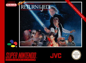 Super Star Wars - Return of the Jedi (Europe) (Rev 1) box cover front